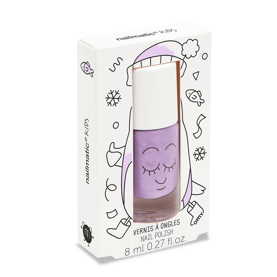 Nailmatic Piglou Lilac Glitter Nail Polish