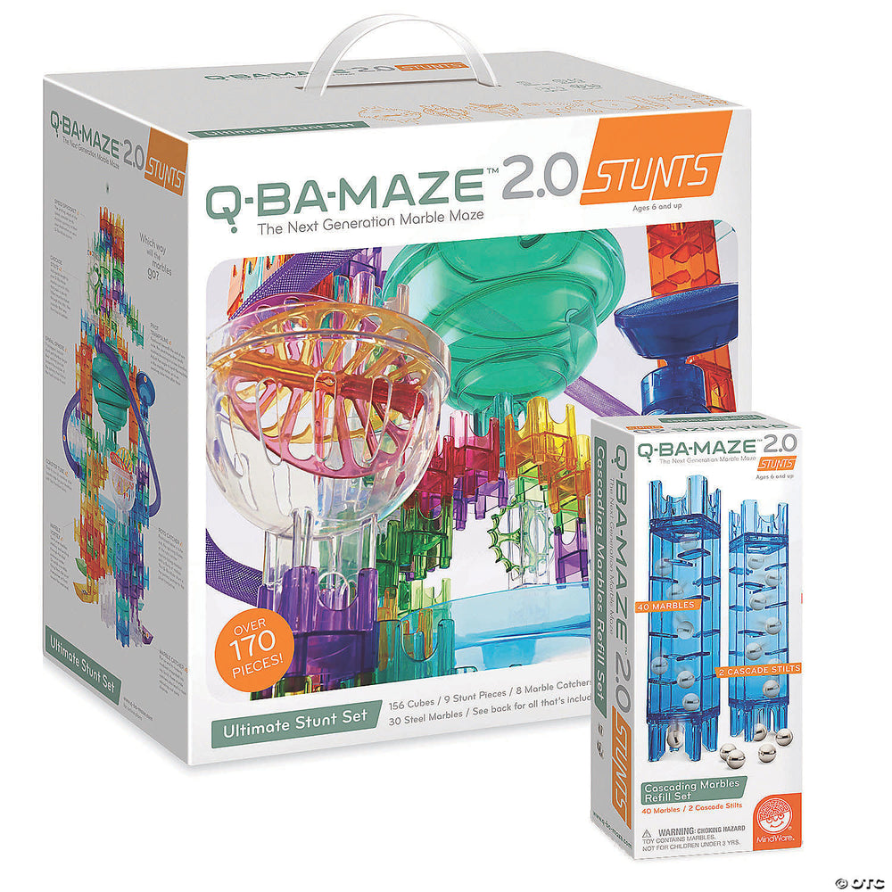 Mindware Q-BA-MAZE 2.0: Ultimate Stunt Set