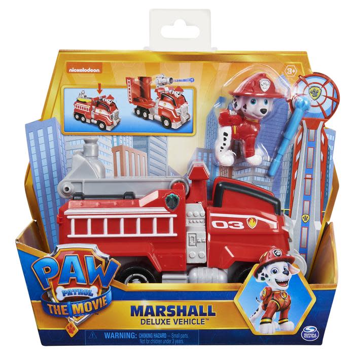 PAW Patrol: The Movie Marshall Transforming Deluxe City Fire Truck