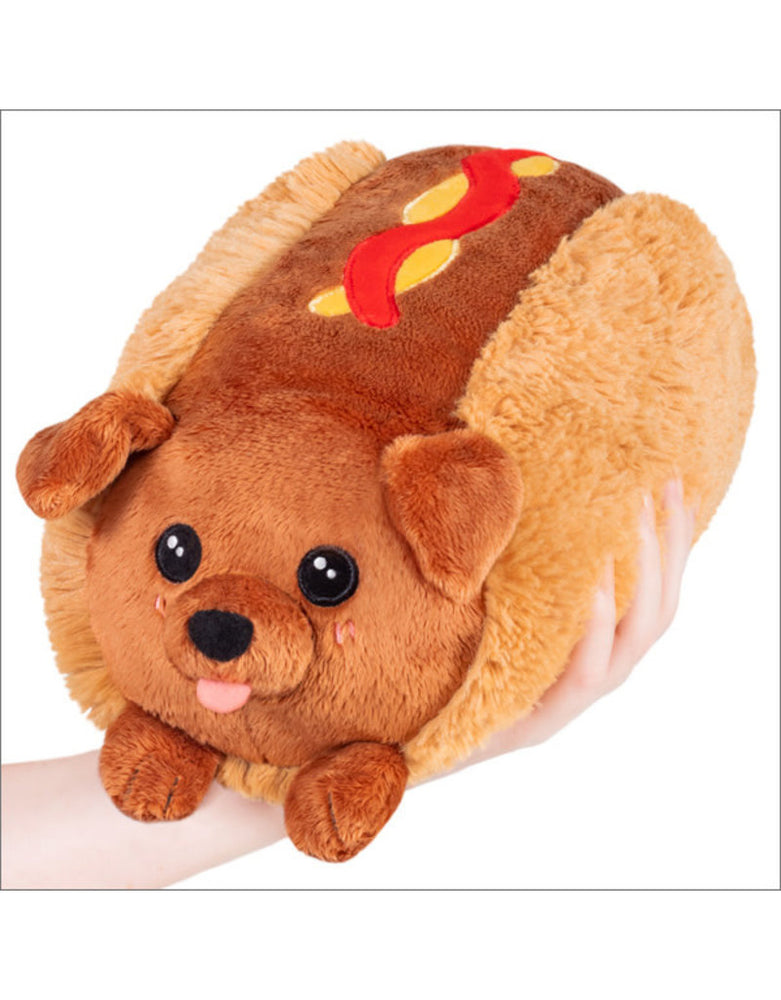 Mini Squishable Dachshund Hot Dog 7 Inch