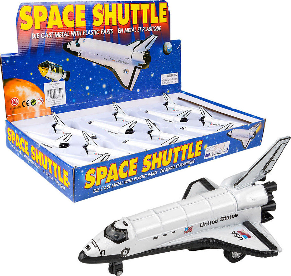 The Toy Network 5" Die Cast Pull Back Space Shuttle