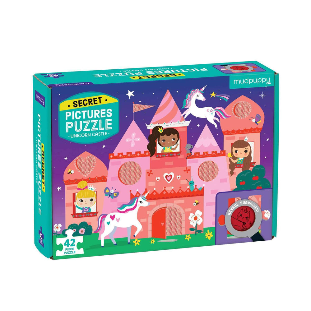 Mudpuppy Secret Picture Unicorn Castle Puzzle