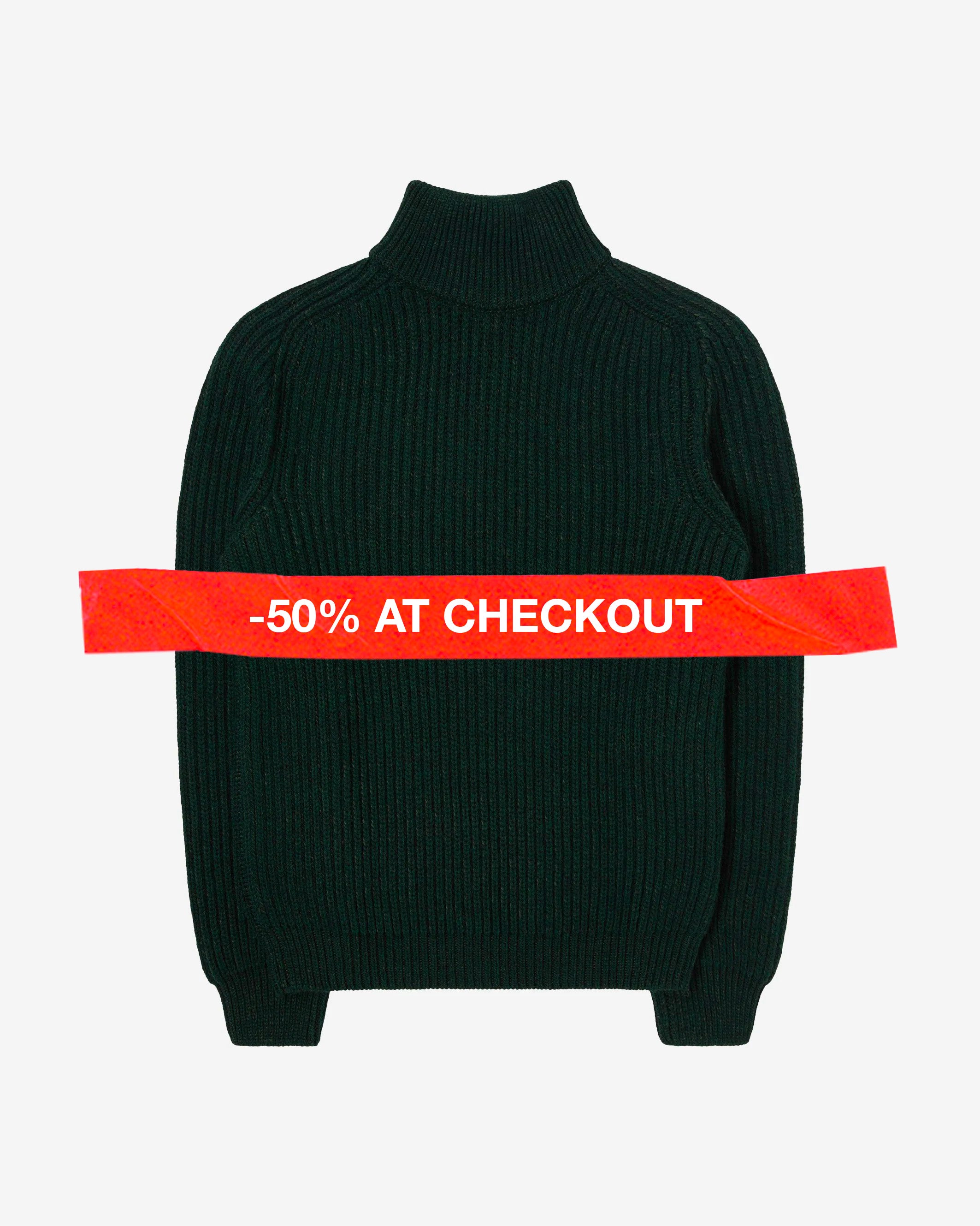 Edwin - Roni High Collar Sweater