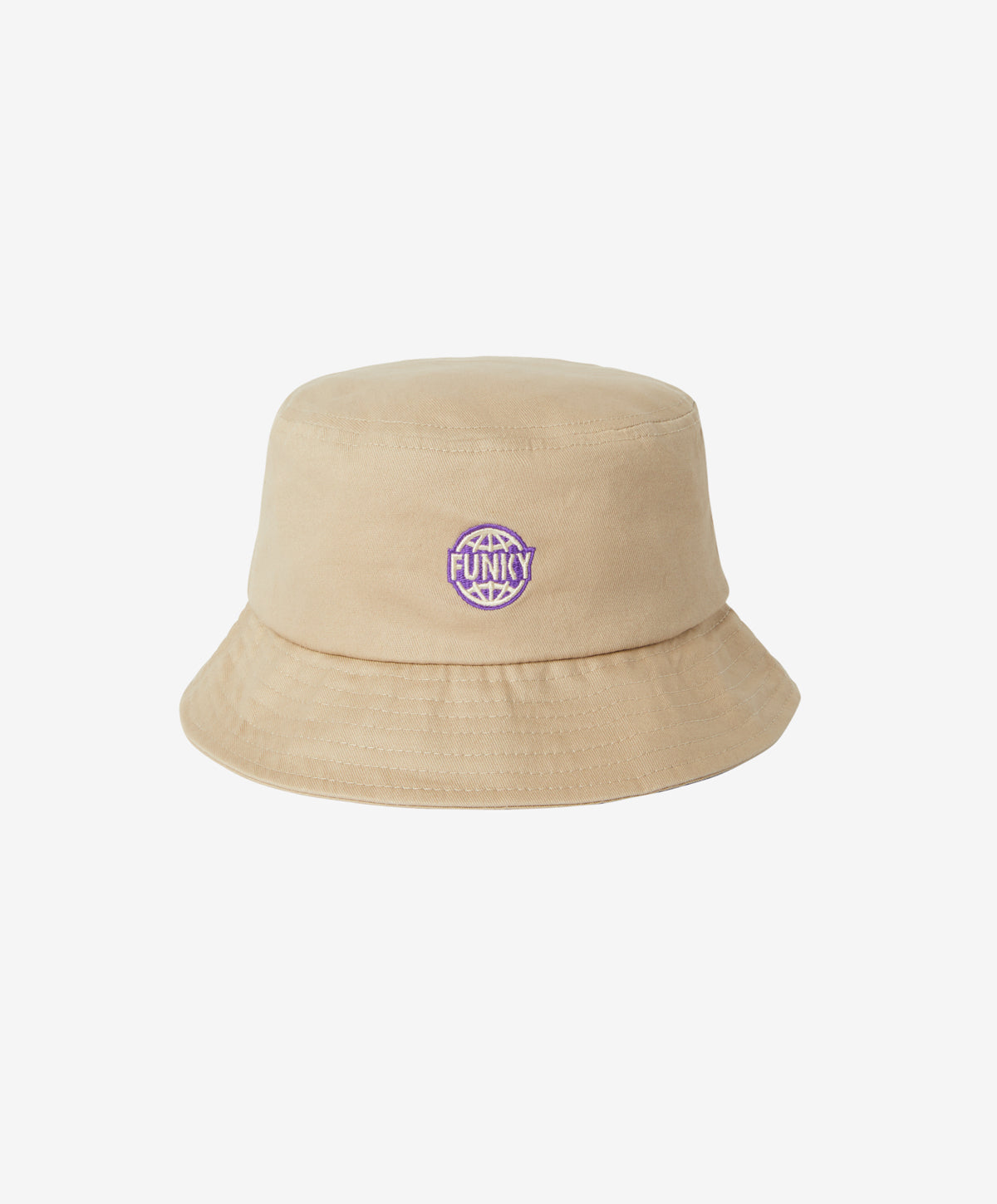 Funky bucket hat. 100% cotton. One size. Direct embroidery.