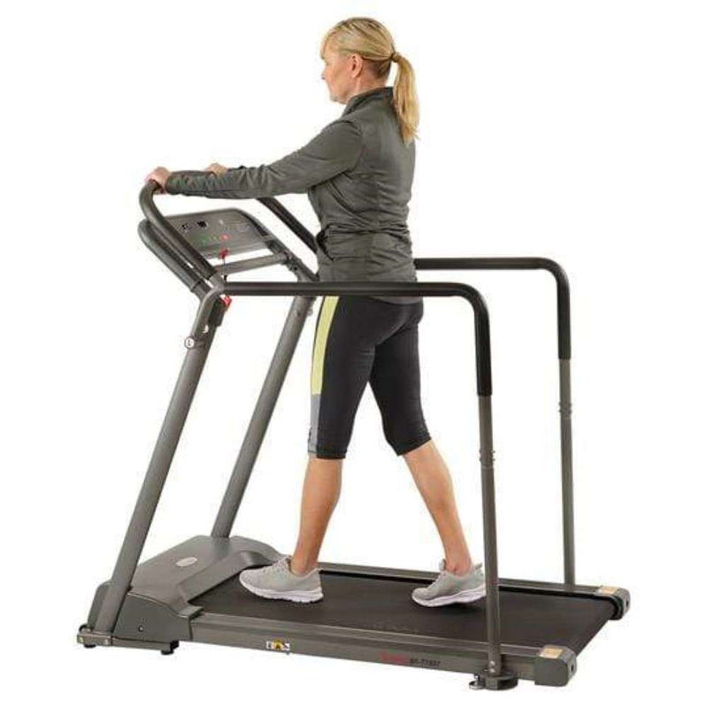 Sunny Health & Fitness Walking Treadmill with Handrail SF-T7857 - Treadmill Planet