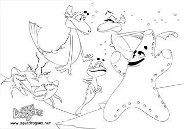 Oscars Oasis Coloring Pages