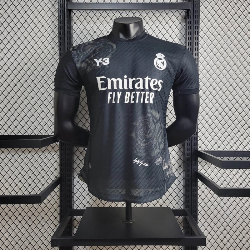 Real Madrid Adidas 2024/2025 Y-3 Goalkeeper Authentic Black Kit