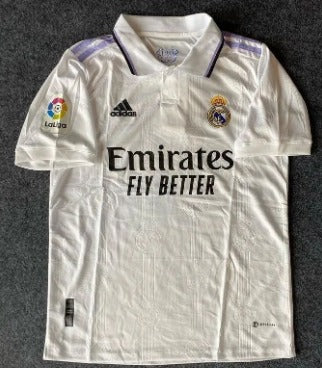 Replica CHAMPIONS #14 Real Madrid Home Jersey 2022/23 By Adidas