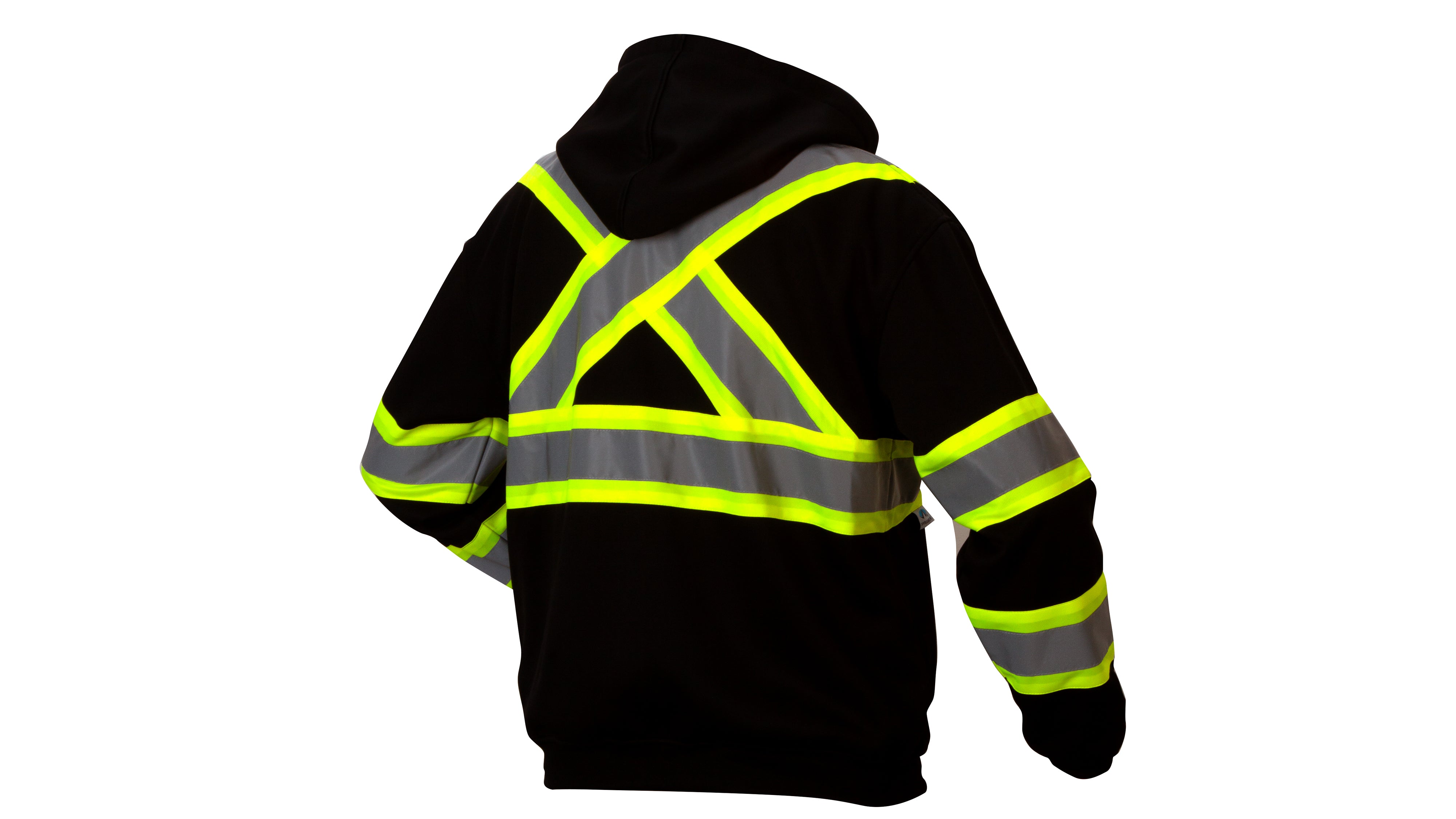 Picture of Pyramex RCSZH33 Series Premium Zipper Sweatshirt- Enhanced-Vis