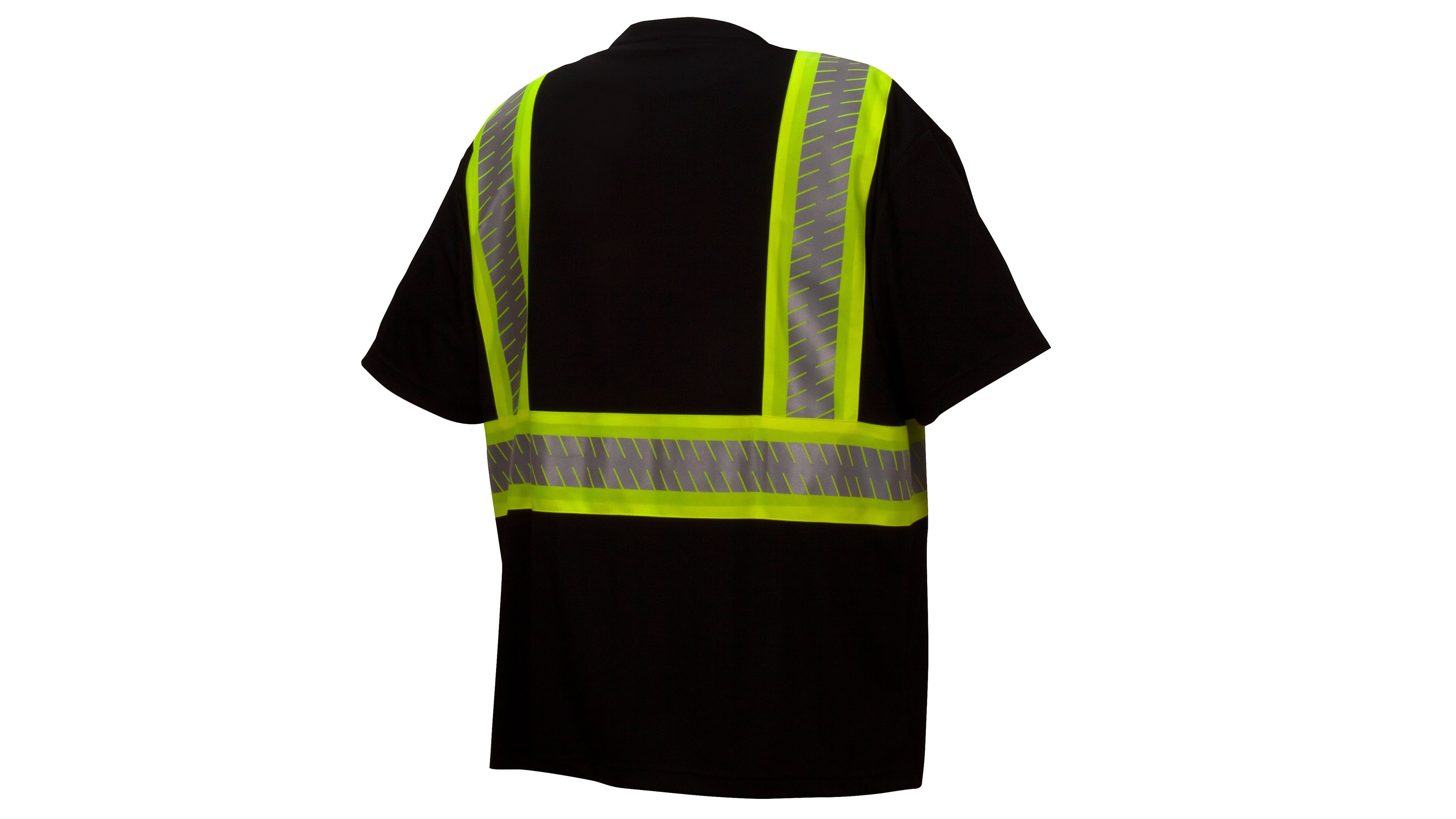 Picture of Pyramex RTS23 Type O - Class 1 Enhanced-Vis T-Shirt with Broken Heat Sealed Tape