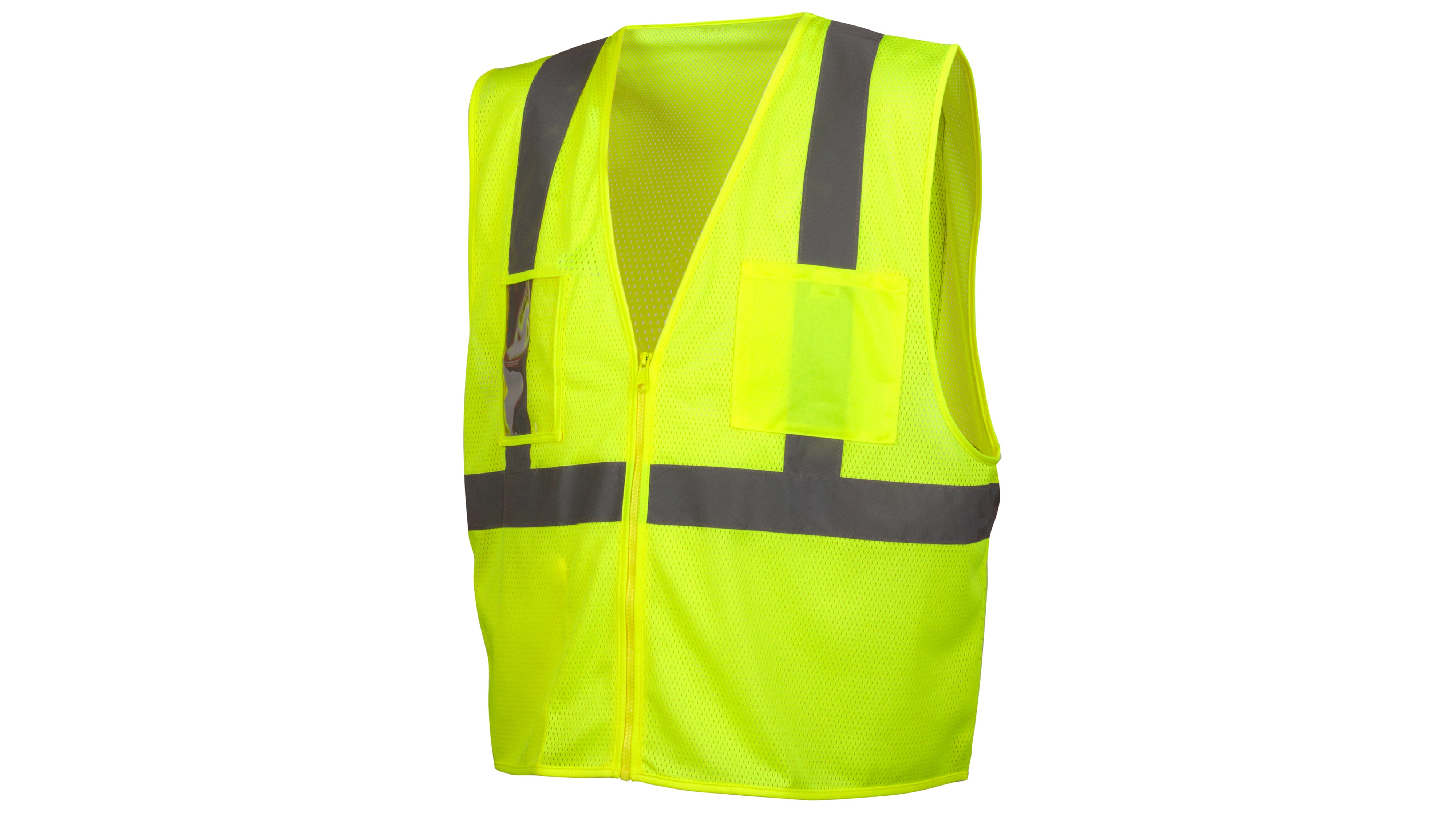 Picture of Pyramex RVZ21CP Clear Pocket Type R - Class 2 Hi-Vis Safety Vest