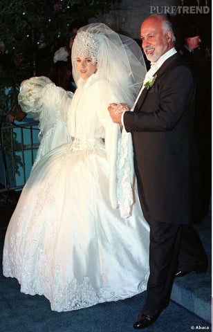 Celine Dion and Rene Angelil wedding