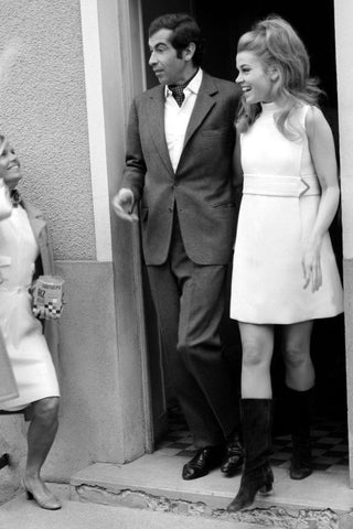 Jane Fonda and Roger Vadim wedding