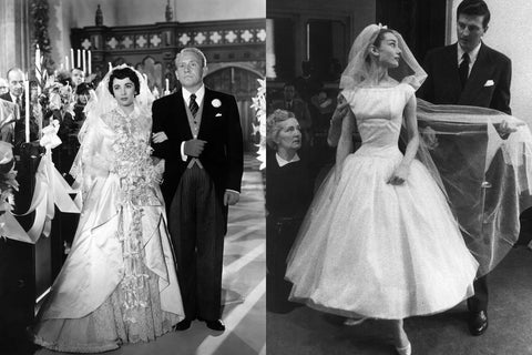 1950s wedding trends