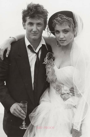 modonna and sean penn wedding photo