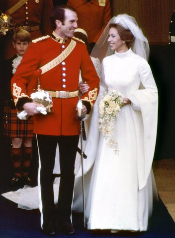 princess anne and mark phillip wedding