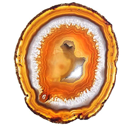 The Jubilee agate is currently on display in the Museum's minerals gallery. ©The Trustees of the Natural History Museum, London