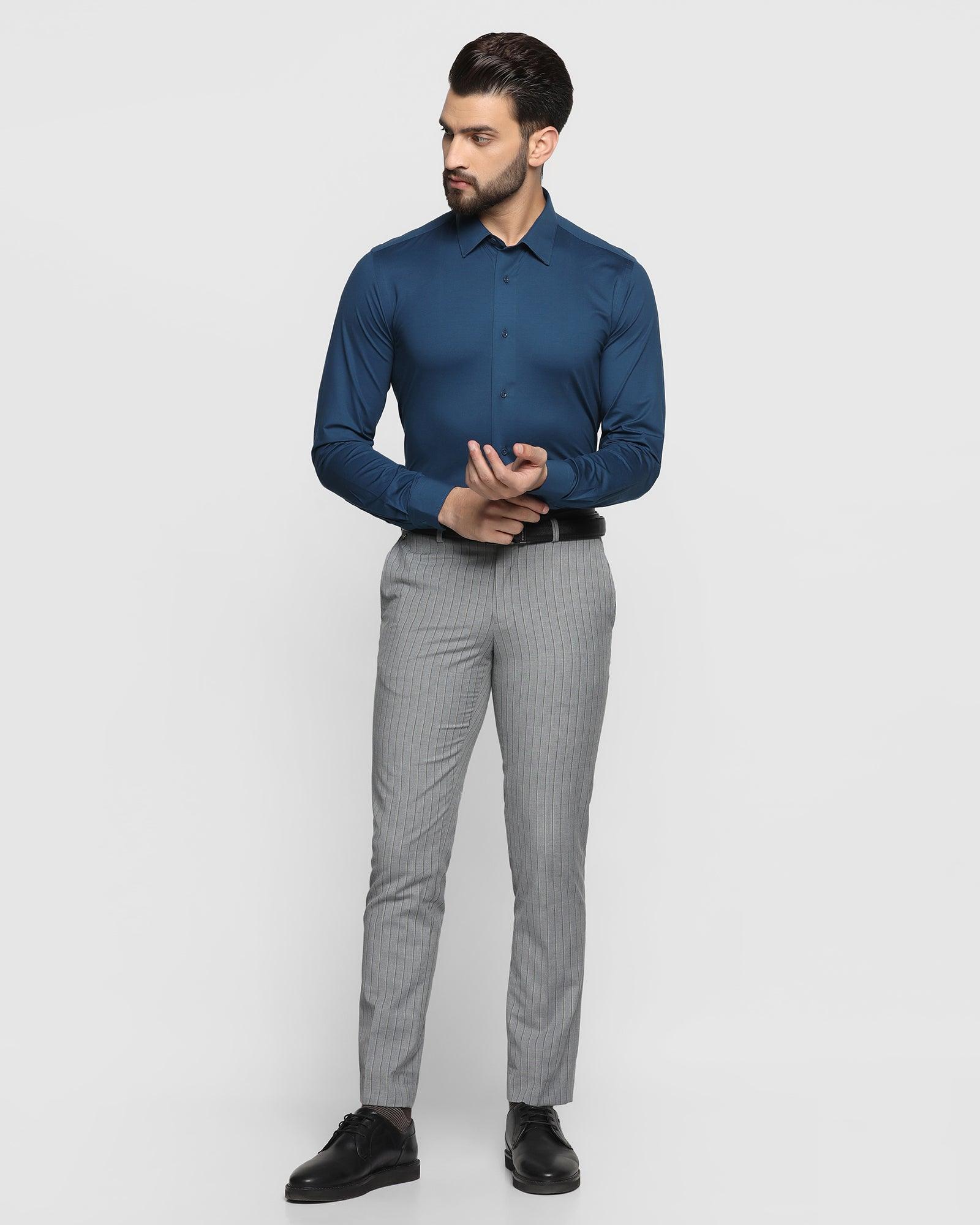 Formal Shirt In Blue (Jean)