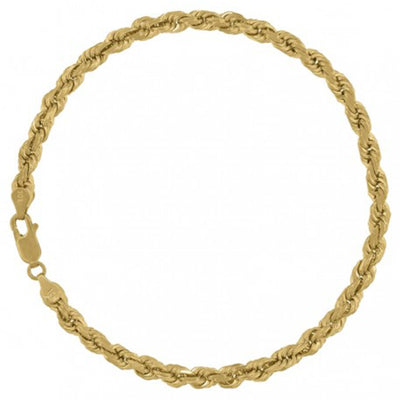 Solid Gold Cord Bracelet