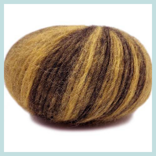 Lion Brand Yarn Fishermen’s Wool 100% Color 126 Nature’s Brown Felting  Knitting