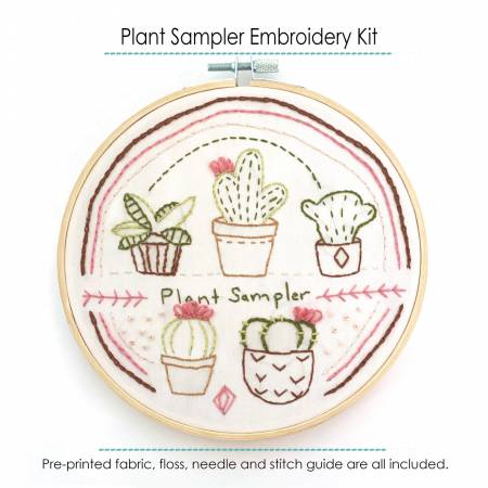 Cozy Harvest Beginner Embroidery Kit - Colorway Arts