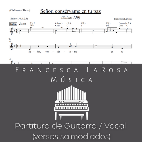 Salmo 103 - Bendice al Señor, alma mía (Guitar / Vocal Chanted Verses) –  Francesca LaRosa Music