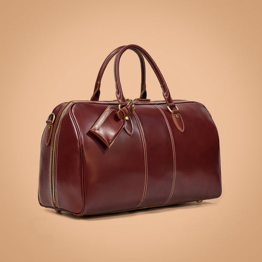 Premium Leather Duffle Bags  Timeless Style & Uncompromising Quality –  Indifference