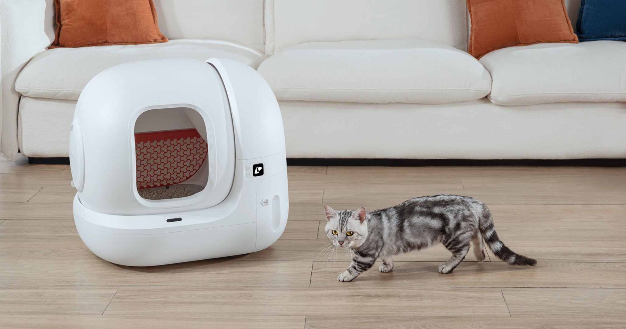 automatic litter box, petkit litter box