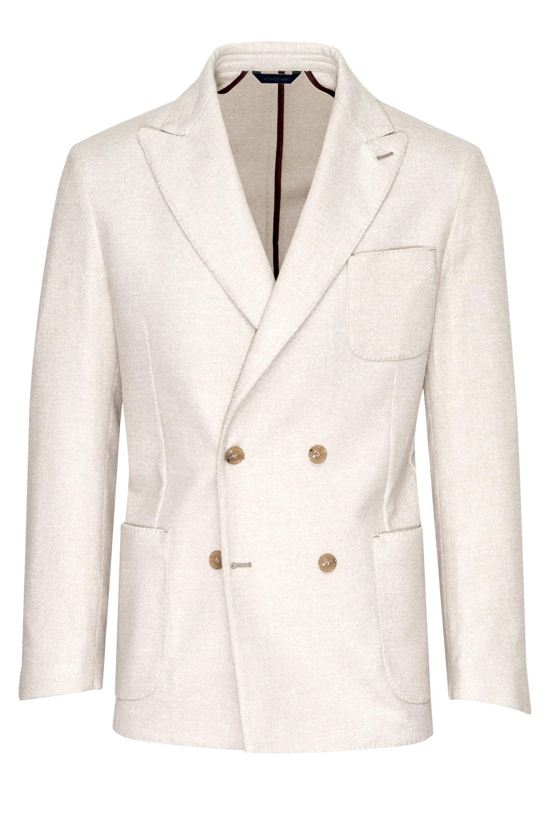 Wool-Silk & Linen Doublebreasted Jacket – MONTEZEMOLO