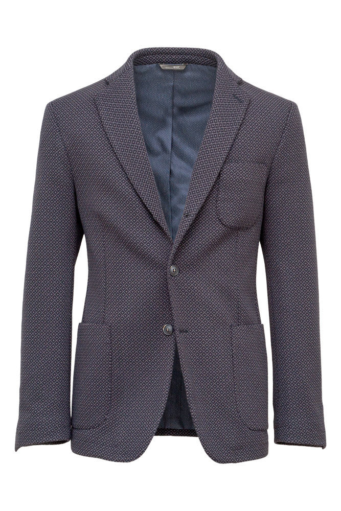 Fancy Jersey Tricot Wool Jacket – MONTEZEMOLO
