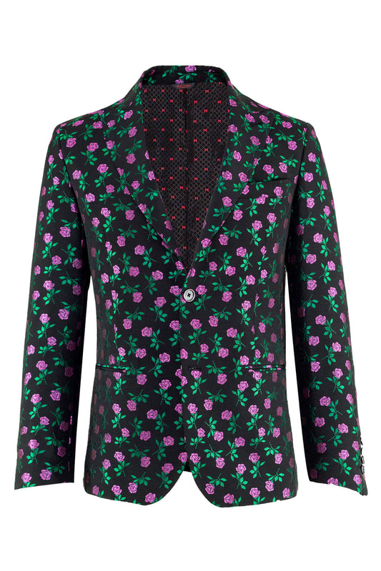 Floral Brocade Jacket – MONTEZEMOLO