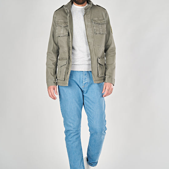 MONTEZEMOLO - Raw Denim Field-Jacket