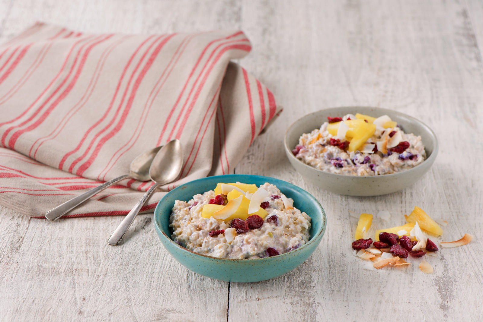 Coconut Cranberry Overnight Oats