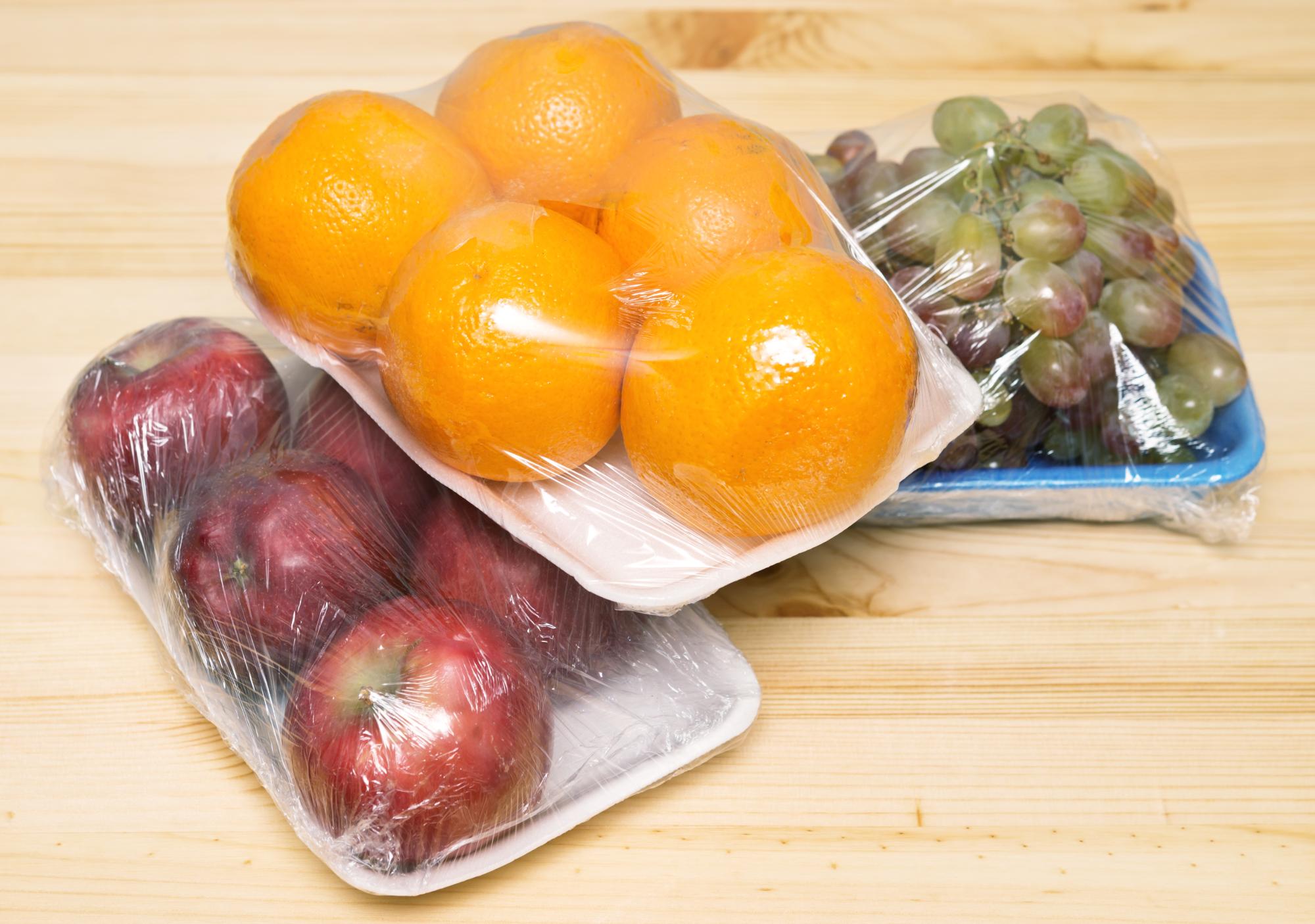 fresh fruits in packing