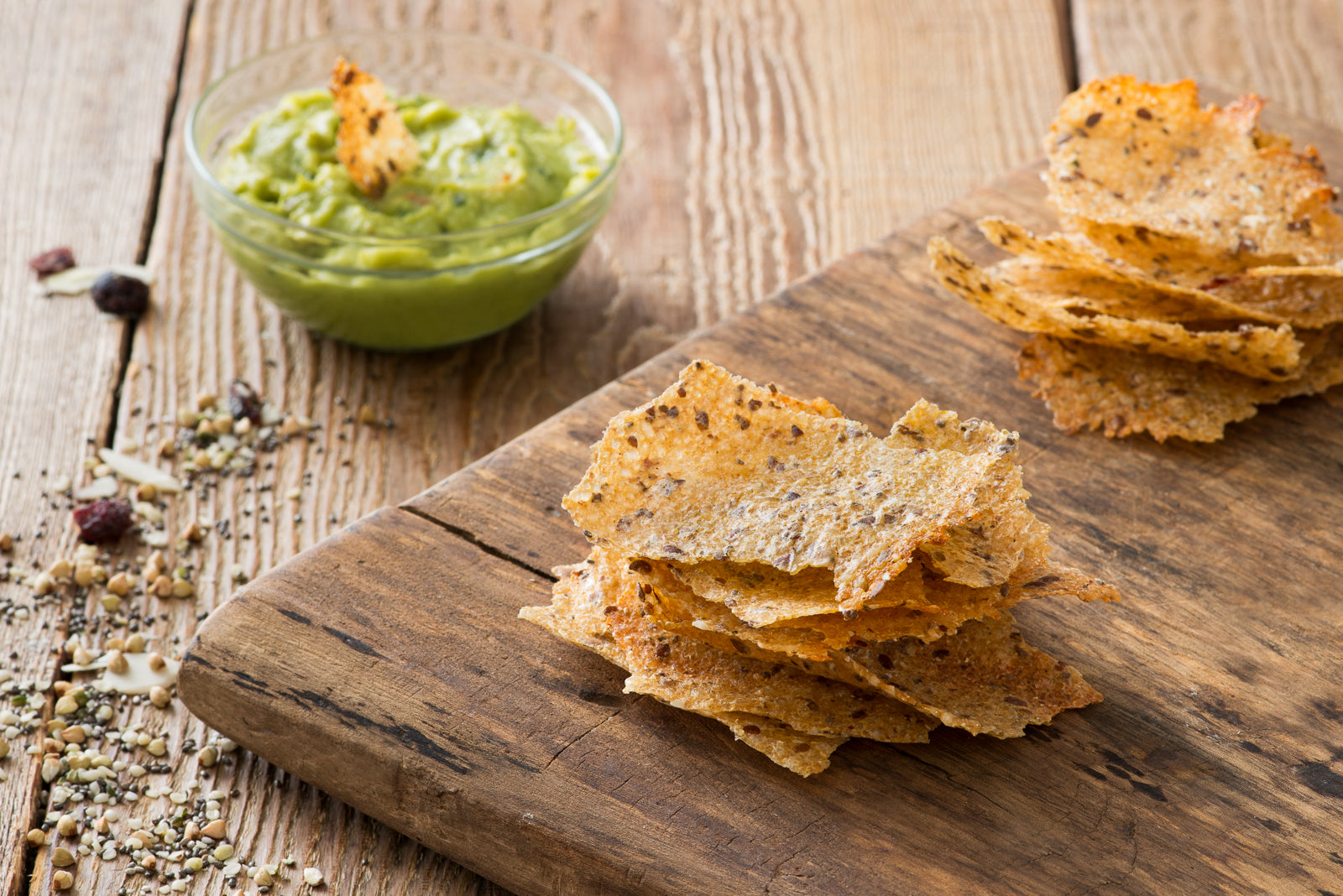 Sweet & Savory Gluten Free Qi'a Crackers