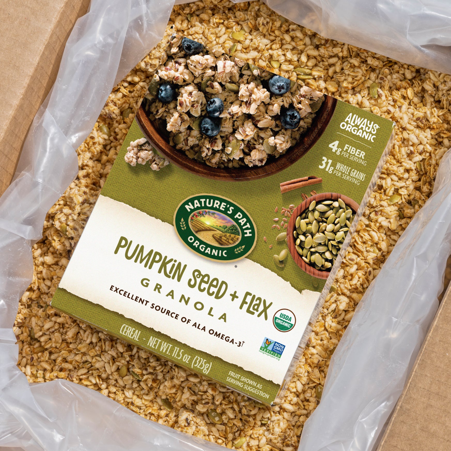 Pumpkin Flax Granola