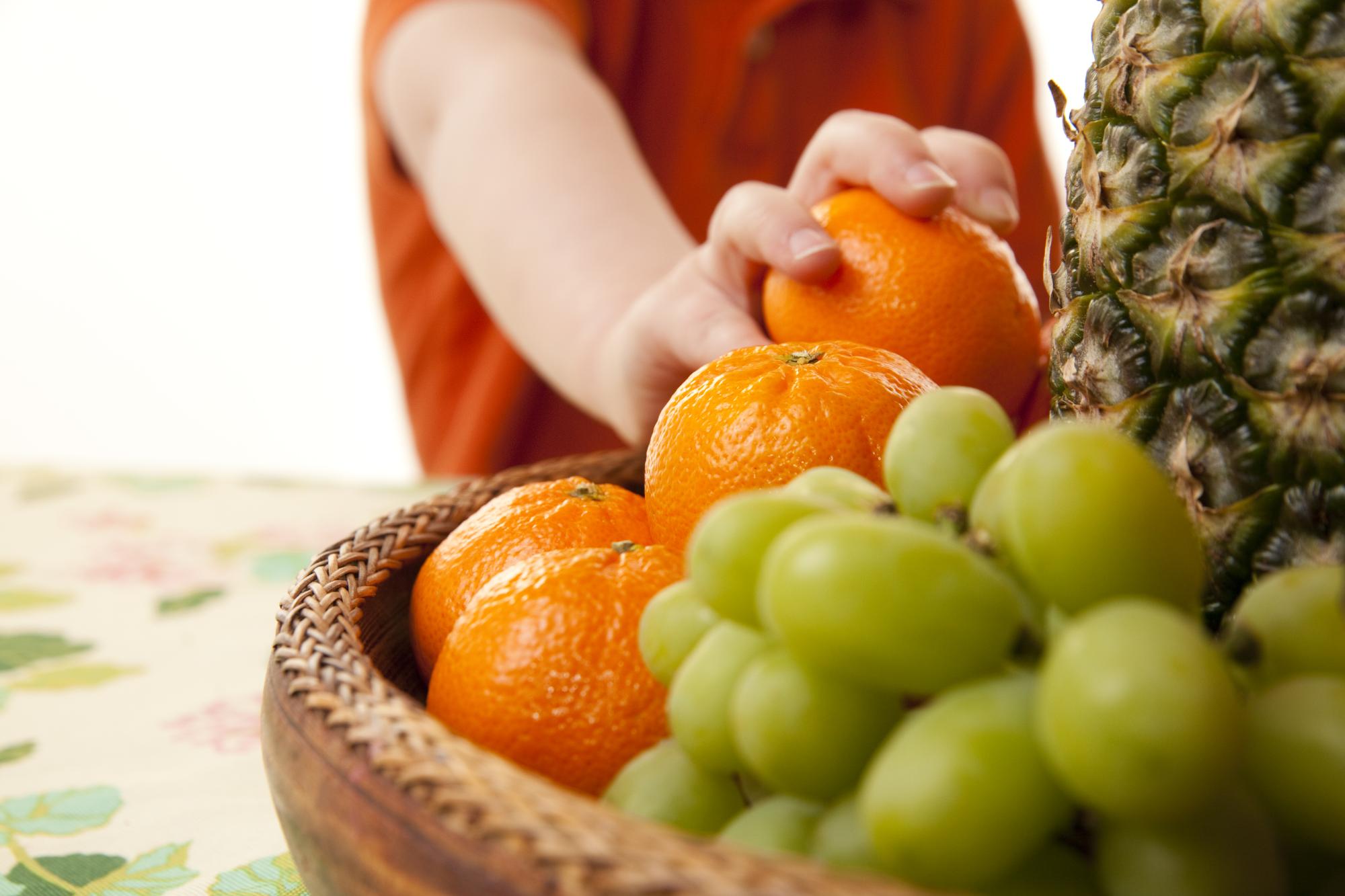 healthy fruit basket