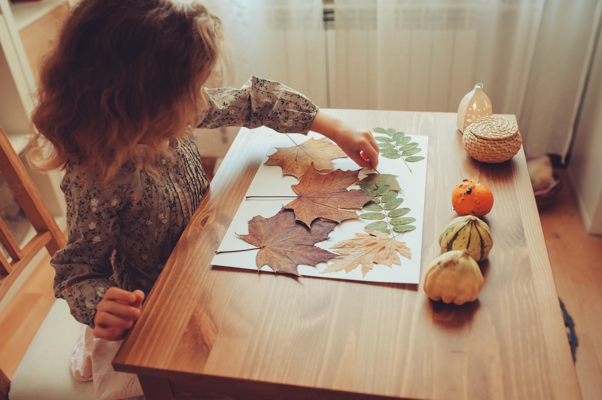 leaves crafts