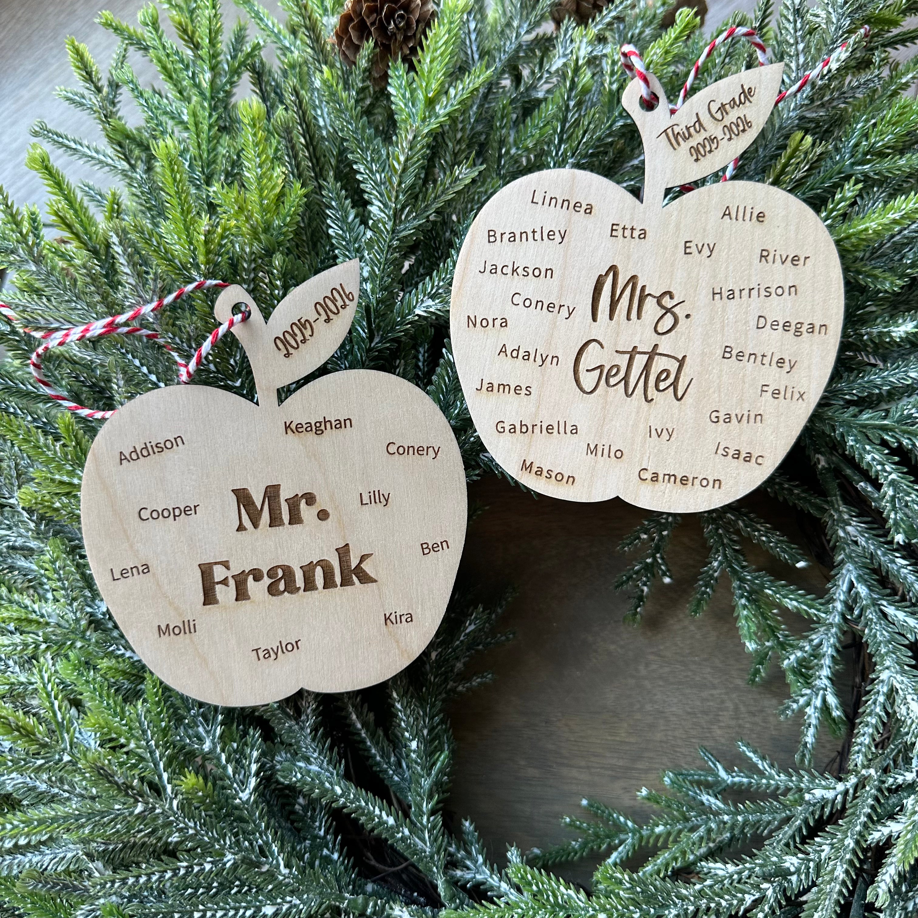 Teacher Classroom Ornament