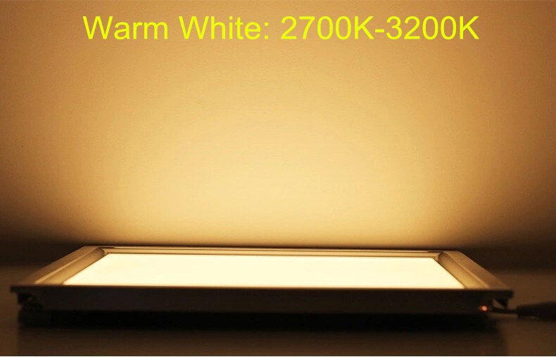 12w square led panel light