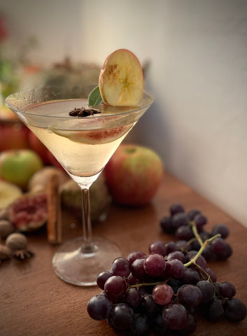 Apple pie martini