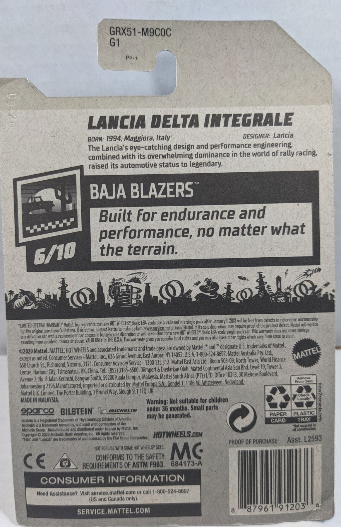 Republikanske parti Saucer pris Hot Wheels White Lancia Delta Integrale 2021 – Sonya's Hot Wheels