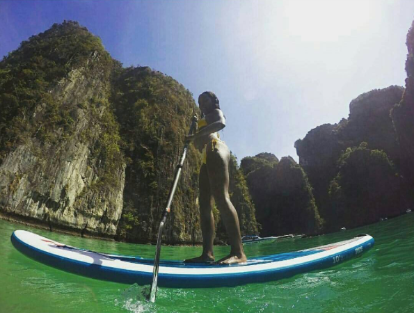 phi phi paddle boarding sup jeejjj