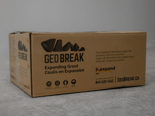 GeoBreak Expanding Grout - Expansive Demolition Grout - 44 LB Box - Ty