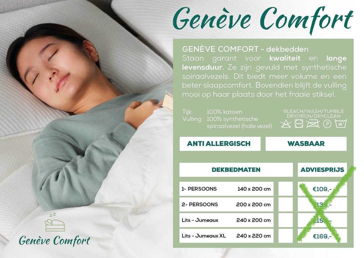 Tandheelkundig Aanzienlijk Aan het liegen Dekbed - Anti-allergisch – Genève Comfort