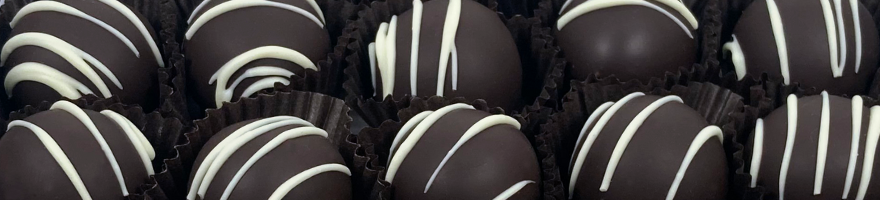 Dilettante Dark Chocolate L'Orange Hand-Dipped Truffles