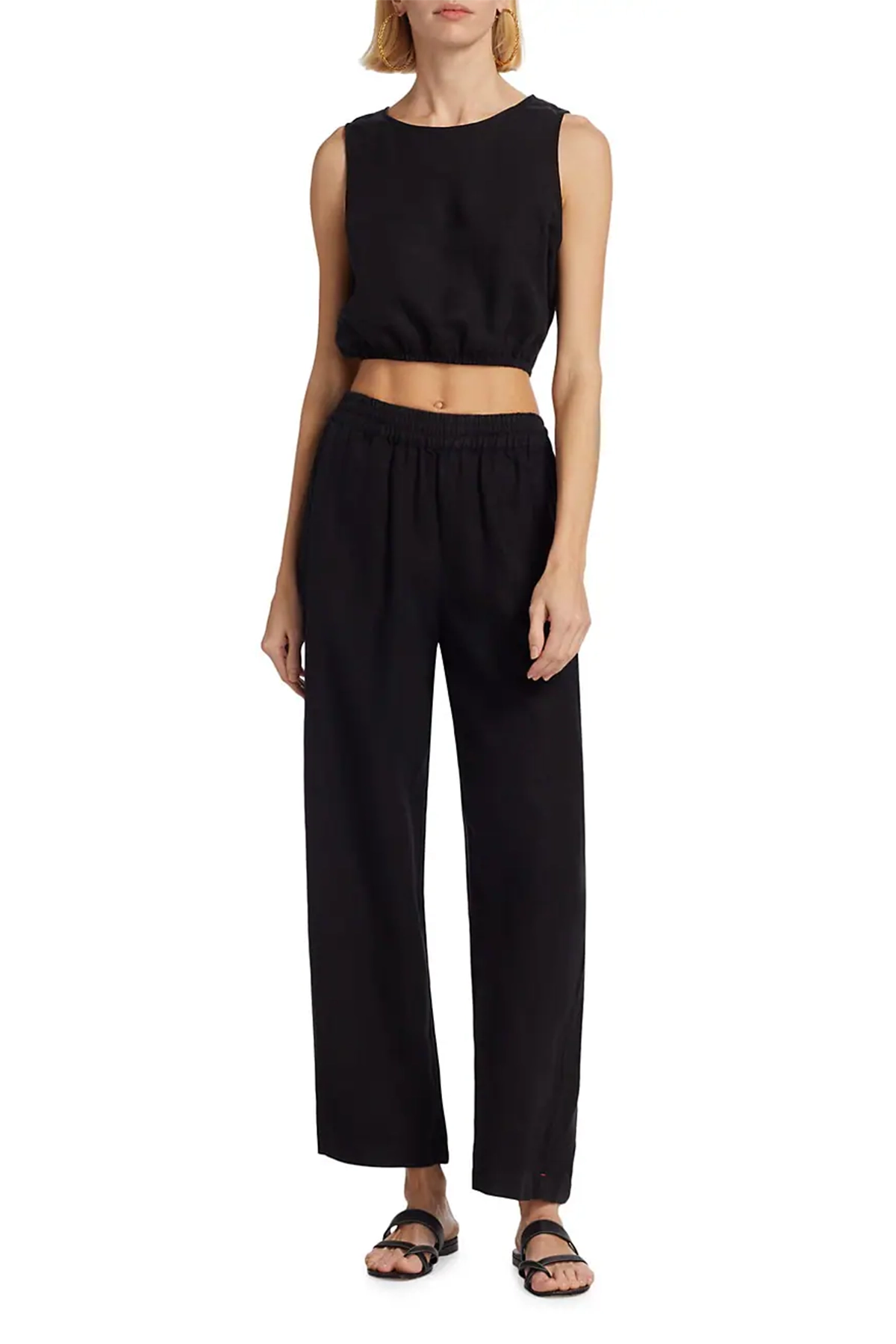 Angie Black Ponte Crop Pants  Studio 12.20 – Studio 12·20