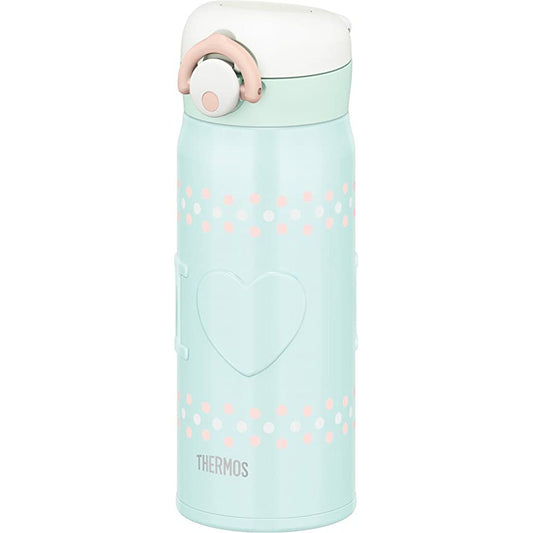 Thermos Water Bottle Vacuum Insulated Mobile Mug 400ml Blue Stitch JNL-403 BST