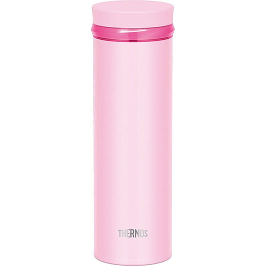 Thermos Water bottle Vacuum insulated mobile mug One-touch open type Powder  blue 500ml JNL-504 PWB// Lid