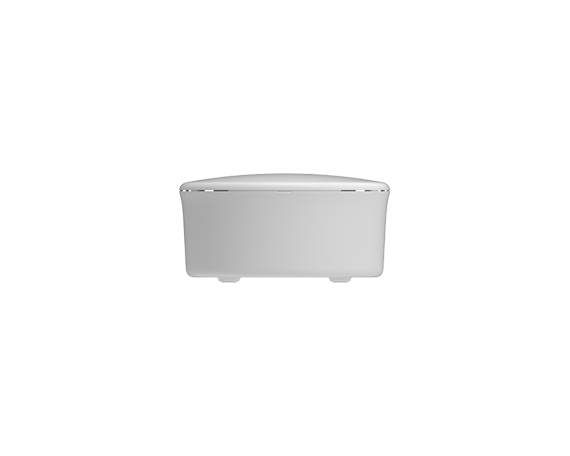 Motorola Q11 against a concentric circle pattern with orbiting outline icons of different types of devices